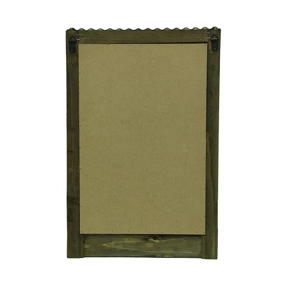 My Home Wooden Chalkboard Wall Hanging w/Shelf & Planters - Picture 3 of 4